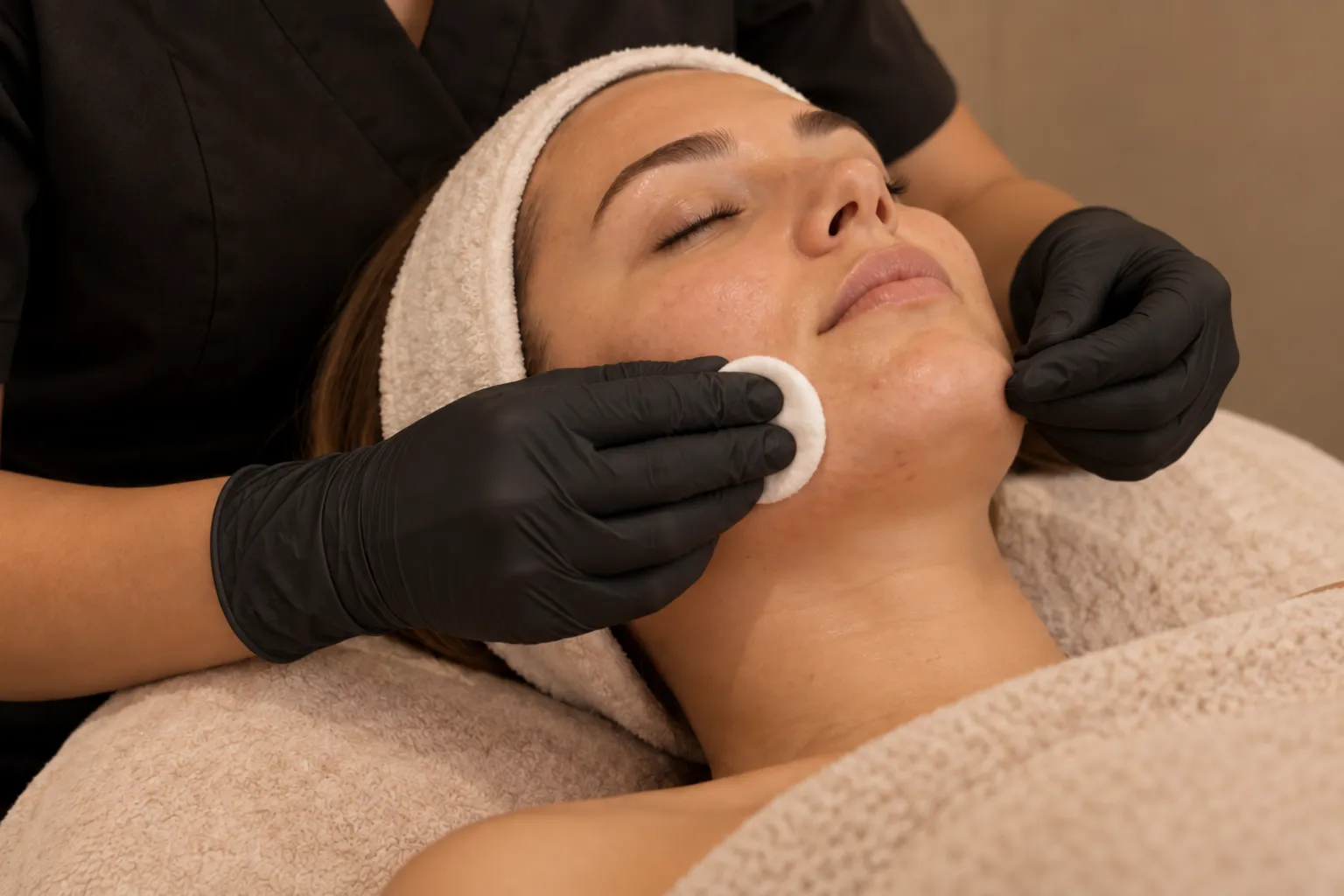 Professionele acnebehandeling en dieptereiniging bij Puur Diana Professionele gezichtsbehandeling voor een acnegevoelige en onzuivere huid bij Puur Diana in Nuenen